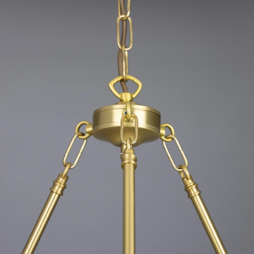 DULEEK - Brass chandelier by mullan lighting - view 3
